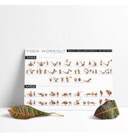 Плакат A.Sid М44 M52 Гимнастика йогов. Система самонастройки.